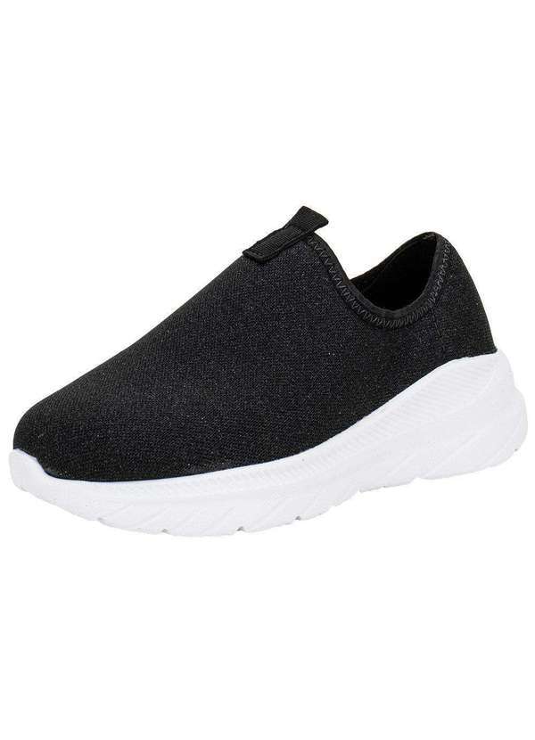 Molekinha - Tênis Infantil Slip On Molekinha 2584100 Preto