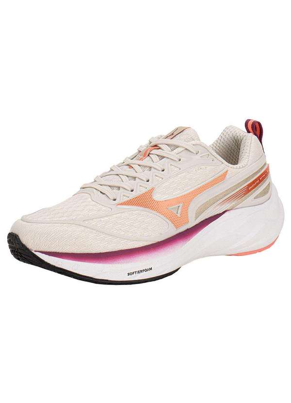 Mizuno - Tênis Infantil Space 5 Junior Mizuno 101007007 - Marfim