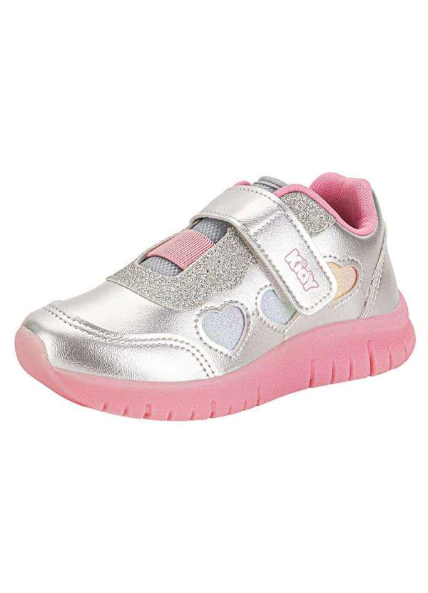 Kidy - Tênis Infantil Ultra Flex Kidy 4451007 - Prata