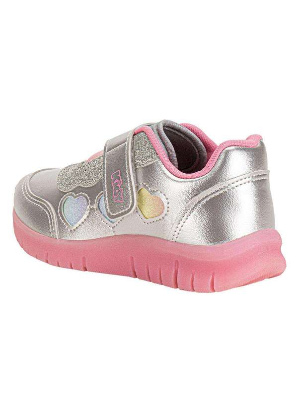 Kidy - Tênis Infantil Ultra Flex Kidy 4451007 - Prata 3