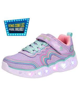 Tênis Infantil Unicorn Dreams Wishful Magic Ligths Skechers - SKECHERS