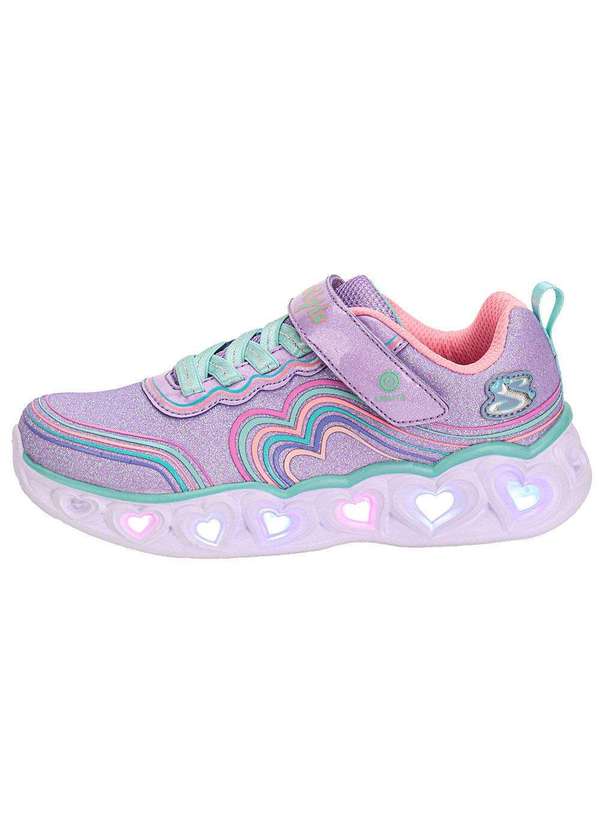 Skechers - Tênis Infantil Unicorn Dreams Wishful Magic Ligths Skechers Lilás 2