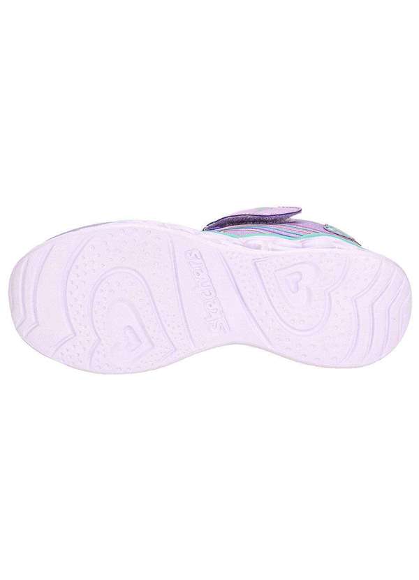 Skechers - Tênis Infantil Unicorn Dreams Wishful Magic Ligths Skechers Lilás 4