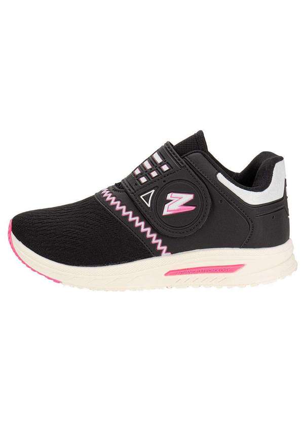 Zeuz - Tênis Infantil Zeuz 104rx-Vi - Preto/Rosa 2