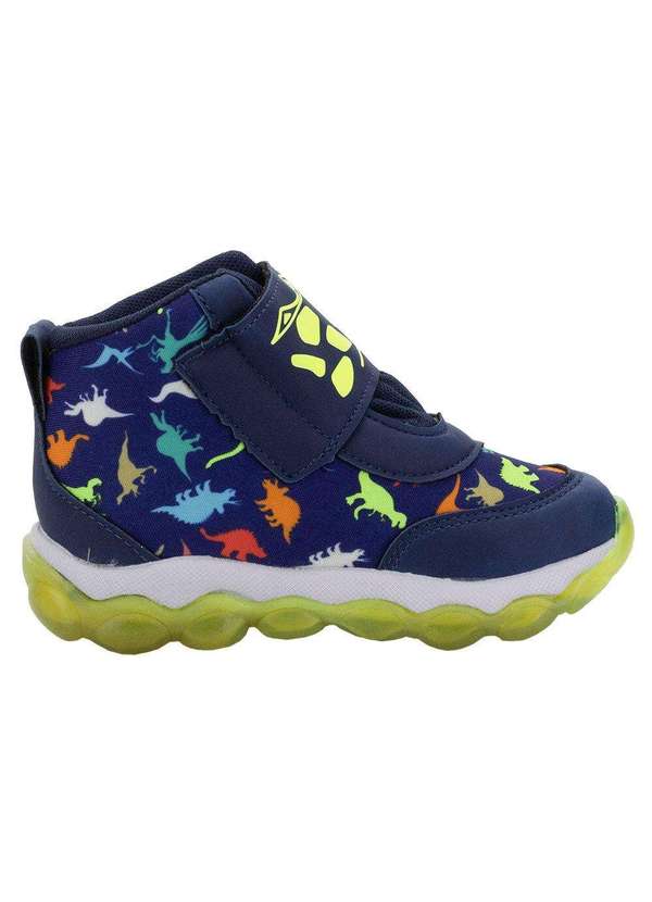 Minipé - Bota Infantil Masculina Led Minipé - Mp2116 - Marinho 5