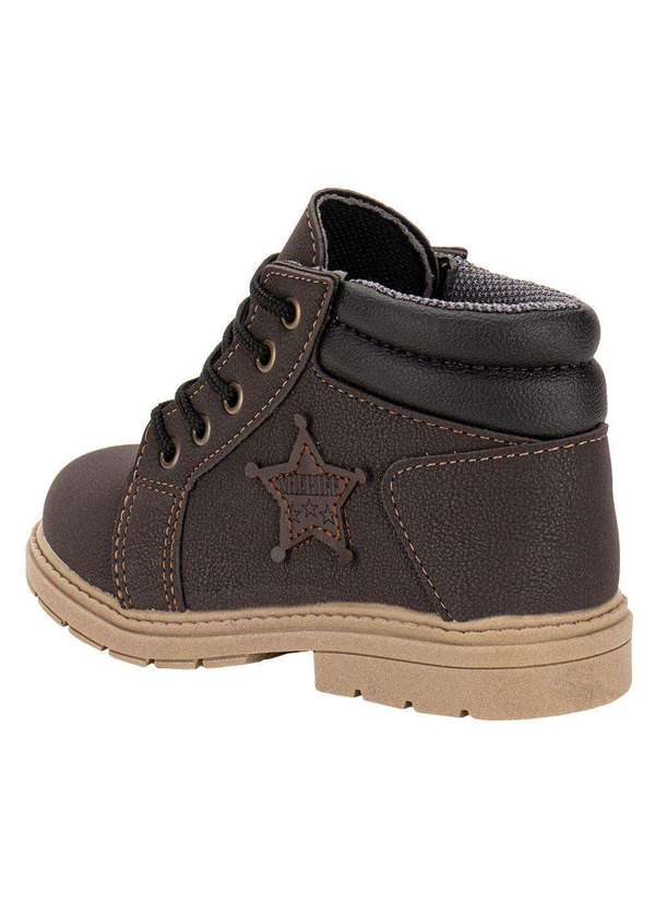 Orto Baby - Coturno Infantil Ortobaby - 14006 - Café 02 3