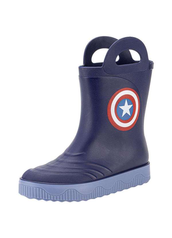 Grendene Kids - Galocha Infantil Marvel Force Grendene Kids 23109 - Marinho