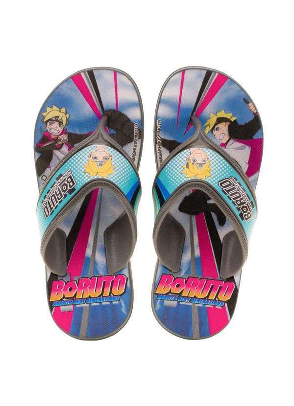 Grendene Kids - Chinelo Boruto Generation Super Grendene Kids - 22681 - Cinza