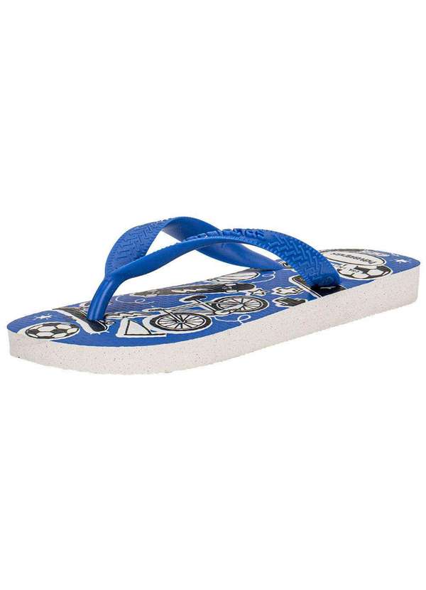 Havaianas Kids - Chinelo Infantil Athletic Havaianas 4127273 Azul/Branco 2