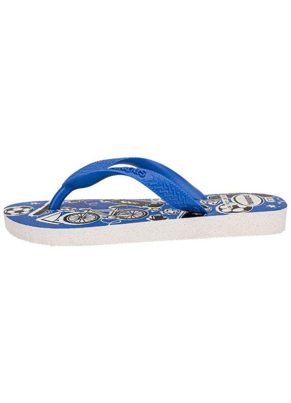Havaianas Kids - Chinelo Infantil Athletic Havaianas 4127273 Azul/Branco 3