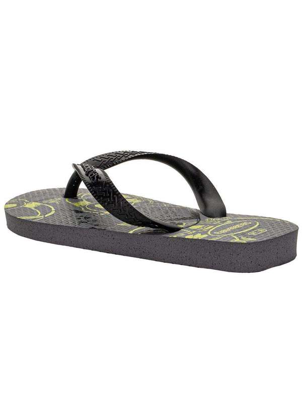 Havaianas Kids - Chinelo Infantil Athletic Havaianas 4127273 Cinza/Preto 4
