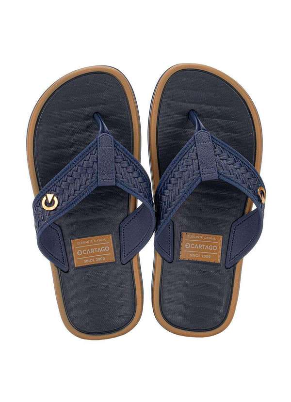 Cartago - Chinelo Infantil Coimbra Cartago 12460 - Marinho