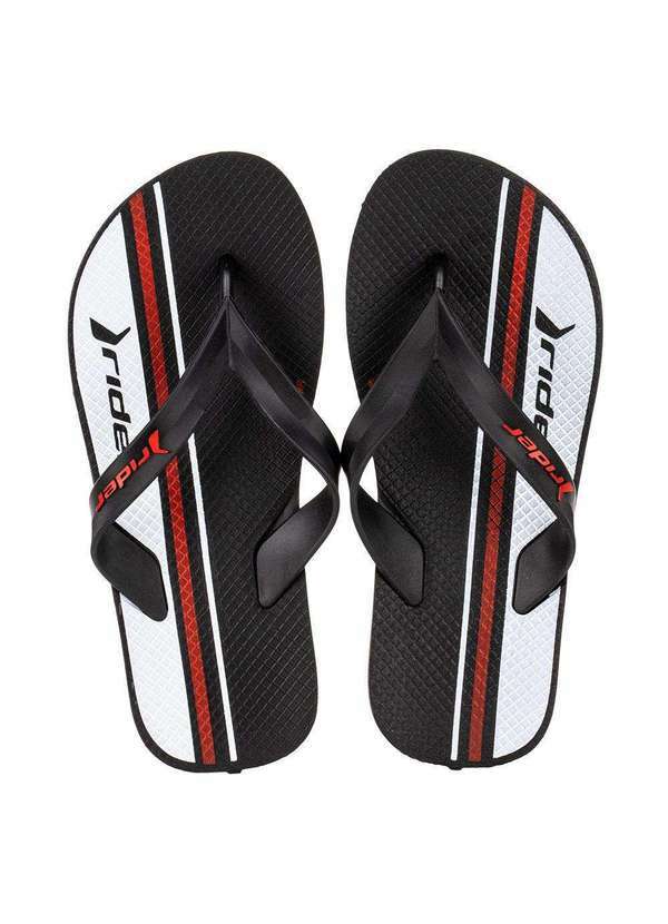 Rider - Chinelo Infantil Feel Urban Rider - 12342 - Preto/Branco