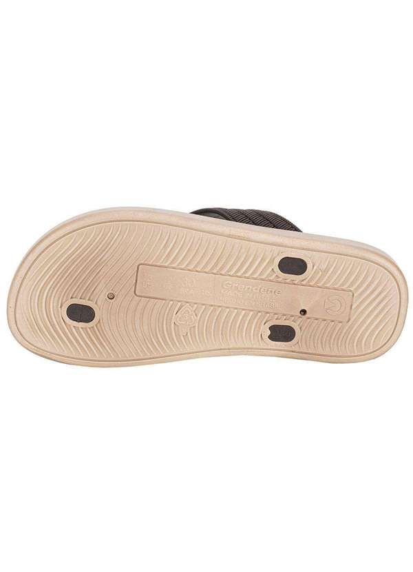 Cartago - Chinelo Infantil Montreal Cartago 12515 Café/Bege 4