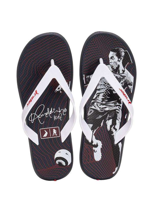 Rider - Chinelo Infantil R1 R10 Rider 12602 Azul/Branco 2