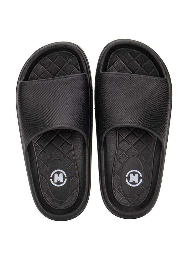 Molekinho - Chinelo Infantil Slide Molekinho 2417100 - Preto