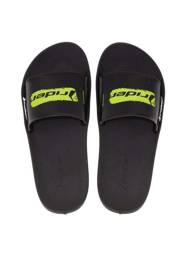 Rider - Chinelo Infantil Slide Speed Rider - 11816 - Preto/Verde 1