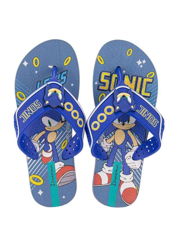Ipanema - Chinelo Infantil Sonic Game Ipanema 26958 - Azul