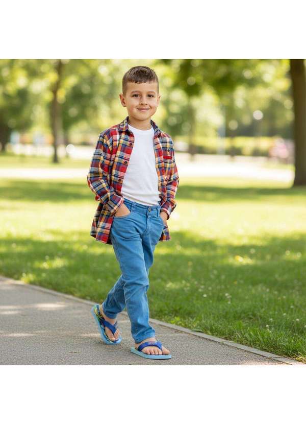 Ipanema - Chinelo Infantil Sonic Play Ipanema 27279 Azul 01 2