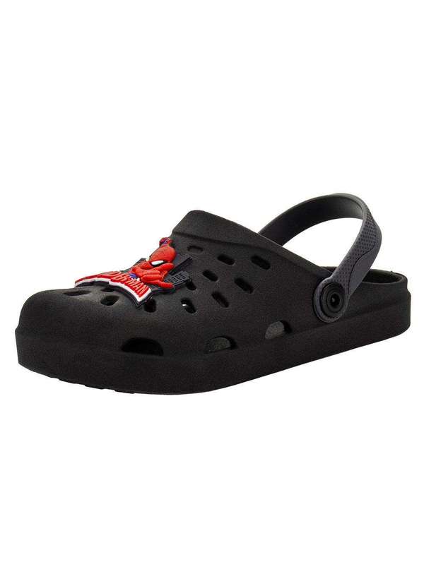 Grendene Kids - Clog Infantil Marvel Walkers Grendene Kids 23193 - Preto/Vermelho