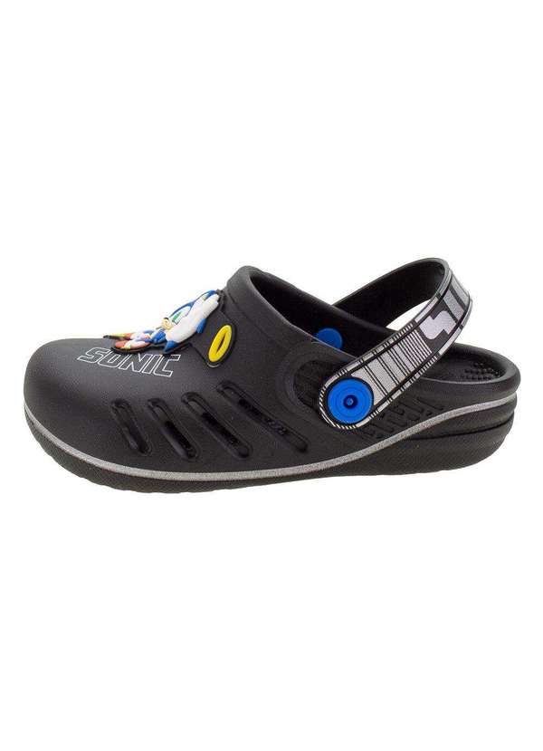 Grendene Kids - Clog Infantil Sonic Speed Grendene Kids - 22594 - Preto 2
