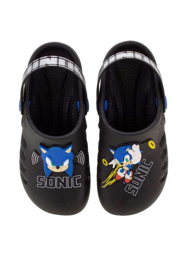 Grendene Kids - Clog Infantil Sonic Speed Grendene Kids - 22594 - Preto 5