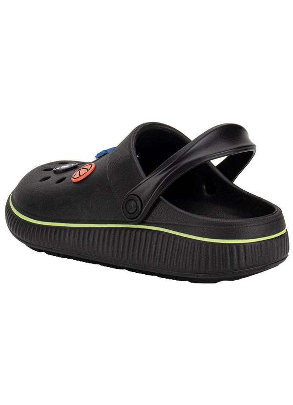 Molekinho - Clogs Infantil Molekinho 2874202 Preto/Verde 3