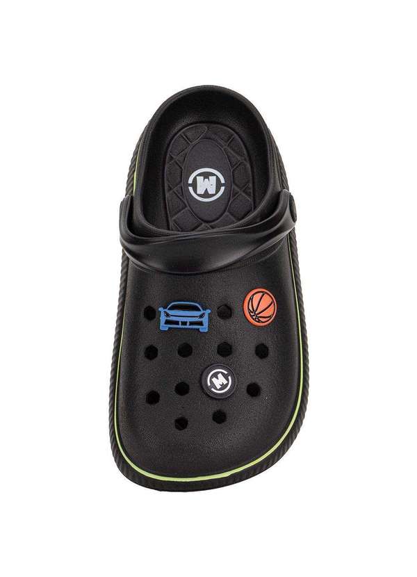 Molekinho - Clogs Infantil Molekinho 2874202 Preto/Verde 5