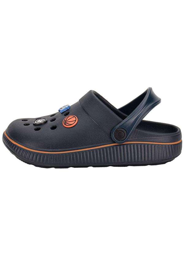 Molekinho - Clogs Infantil Molekinho 2874202 Marinho/Laranja 2