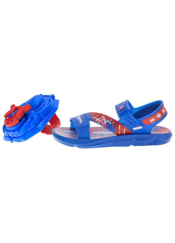 Grendene Kids - Kit Papete Homem Aranha Lançador Grendene Kids - 22765 - Azul/Vermelho 2
