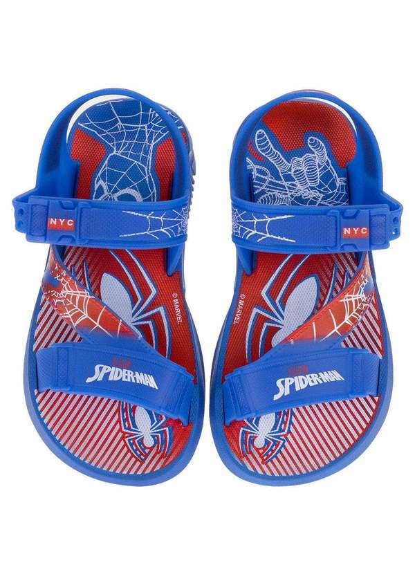 Grendene Kids - Kit Papete Homem Aranha Lançador Grendene Kids - 22765 - Azul/Vermelho 4