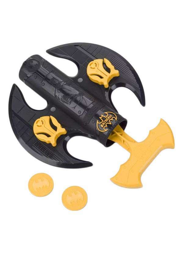 Grendene Kids - Kit Papete Infantil Batman e Lançador Grendene Kids 23111 - Preto/Amarelo 5