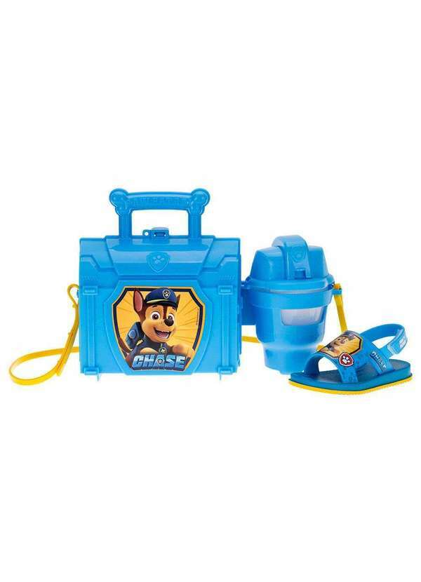 Grendene Kids - Kit Papete Infantil Maleta Patrulha Canina Grendene Kids - - Azul/Amarelo