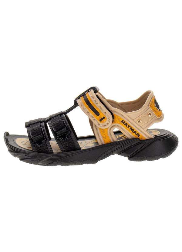 Grendene Kids - Papete Infantil Liga da Justiça Evolution Grendene Kids - 22985 - Preto/Bege 2