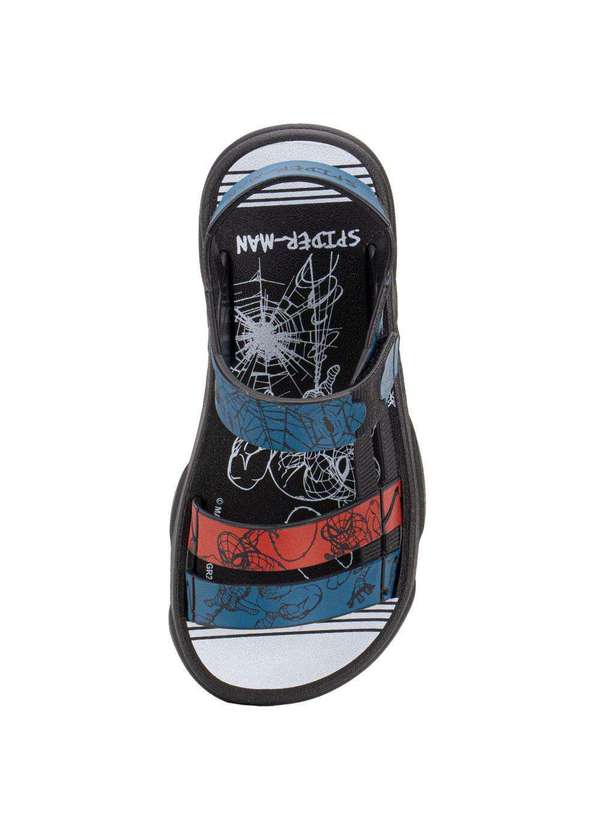 Grendene Kids - Papete Infantil Marvel Hero Grendene Kids 23236 Preto/Azul 5