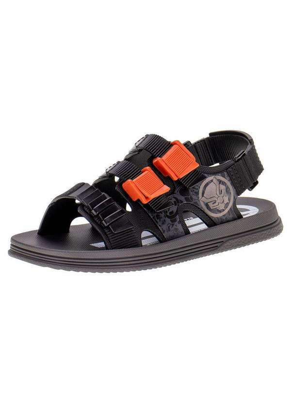 Grendene Kids - Papete Infantil Marvel New Age Grendene Kids - 23008 - Preto/Cinza