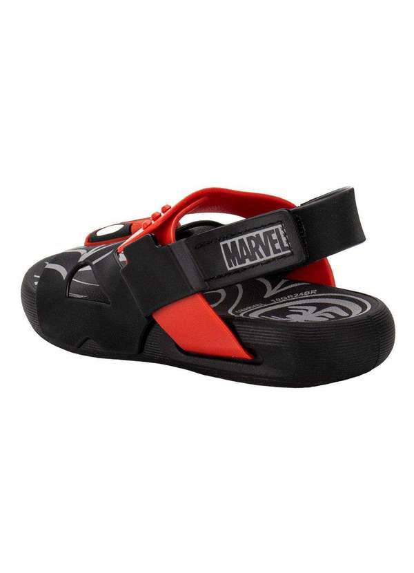 Grendene Kids - Papete Infantil Marvel United Grendene Kids 333387 - Preto/Vermelho 3