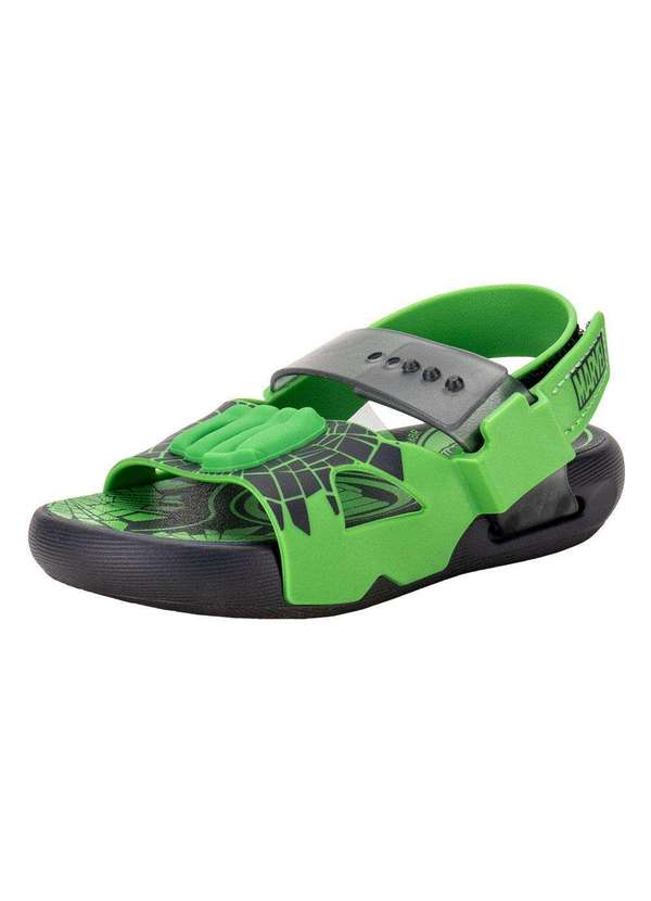 Grendene Kids - Papete Infantil Marvel United Grendene Kids 333387 - Cinza/Verde