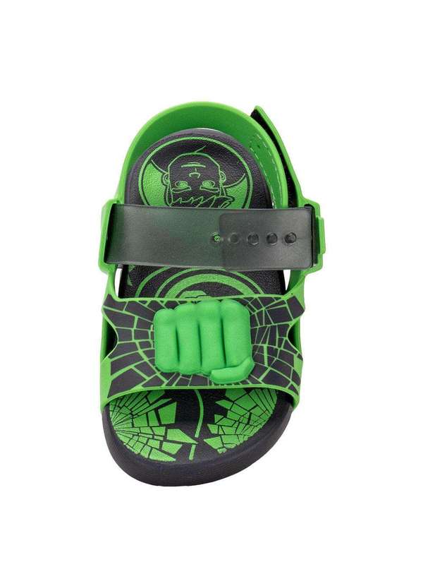 Grendene Kids - Papete Infantil Marvel United Grendene Kids 333387 - Cinza/Verde 5