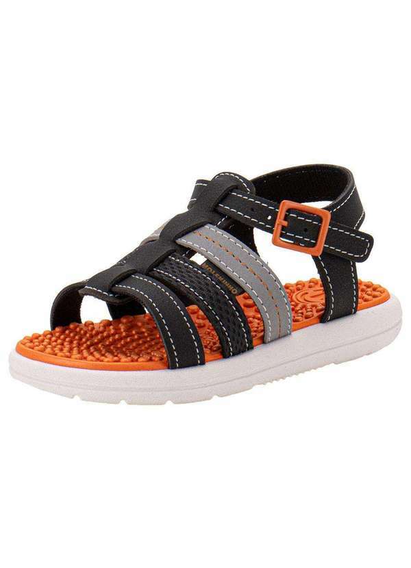 Molekinho - Papete Infantil Molekinho 2619209 - Preto/Cinza