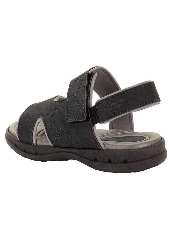 Itapua - Papete Infantil Walk Itapuã 2302 - Preto/Cinza 3