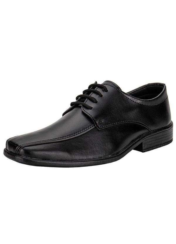 Mais Leve - Sapato Infantil Social Mais Leve 101 - Preto