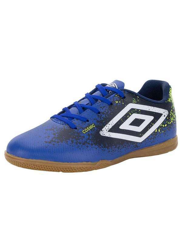 Umbro - Chuteira Infantil Cosmic Futsal Umbro - U07fb090 - Azul