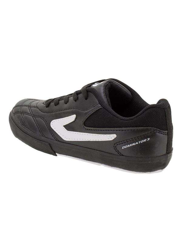 Topper - Chuteira Infantil Dominator Jr. Iii Topper - 4132752 - Preto 01 3