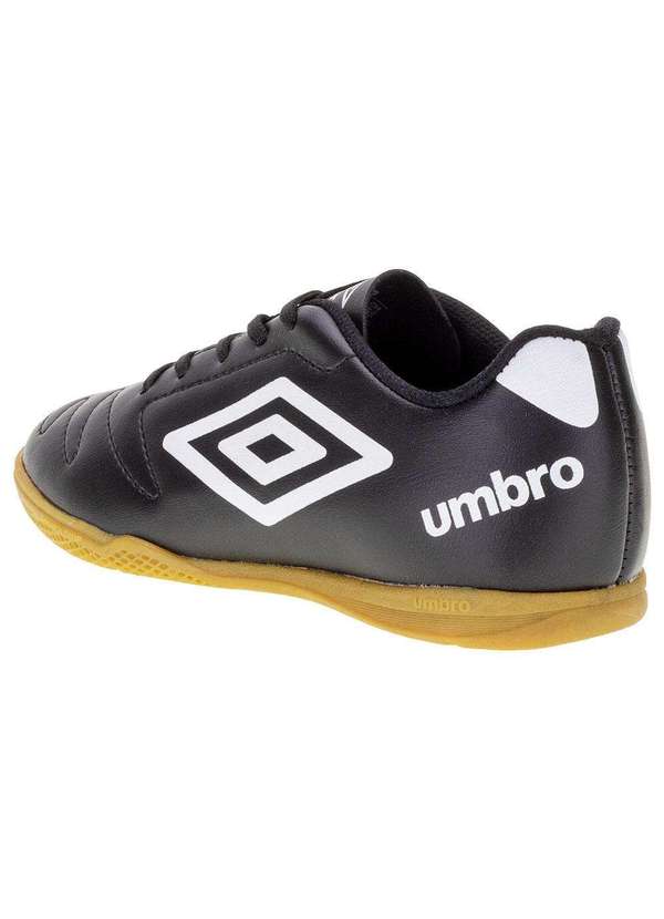Umbro - Chuteira Infantil Futsal Class 2.2 Umbro - U07fb087 - Preto 3
