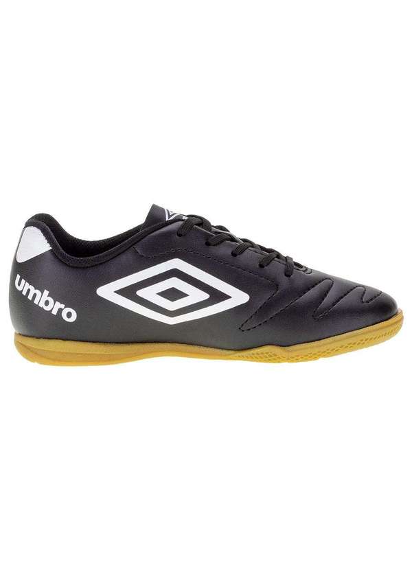 Umbro - Chuteira Infantil Futsal Class 2.2 Umbro - U07fb087 - Preto 5