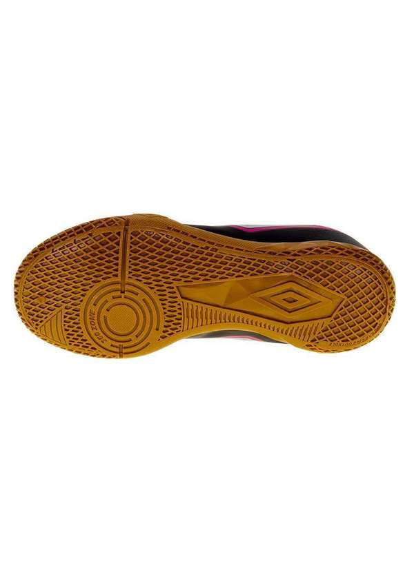 Umbro - Chuteira Infantil Indoor Cannon Jr Umbro U07fb00238 - Preto/Rosa 4