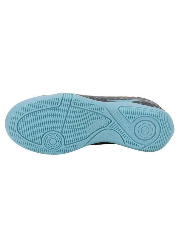 Molekinho - Chuteira Infantil Indoor Molekinho 2808330 - Preto/Azul 5