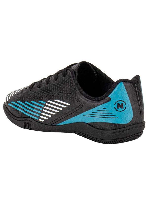 Molekinho - Chuteira Infantil Indoor Molekinho 2808332 - Preto/Azul 3