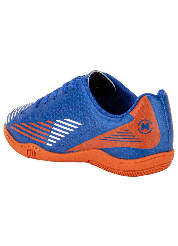 Molekinho - Chuteira Infantil Indoor Molekinho 2808332 - Azul/Laranja 3